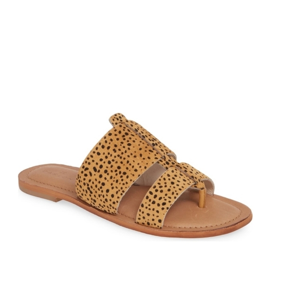 Caslon Shoes - 🆕️ MATTEO GENUINE CALF HAIR SLIDE SANDAL